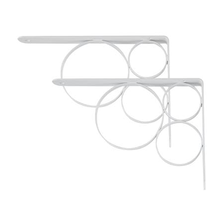 BRACKET STACKO O 25X18CM WHITE