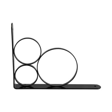 BRACKET STACKO O 25X18CM BLACK