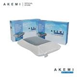 AKEMI MEMORY PILLOW M+H ORTHO HYDRO GEL BAMBOO CHARCOAL 60X40X14CM WHITE
