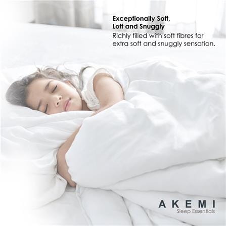 AKEMI SLEEP ESSENTIALS LOFTY MICROFIL QUILT QUEEN