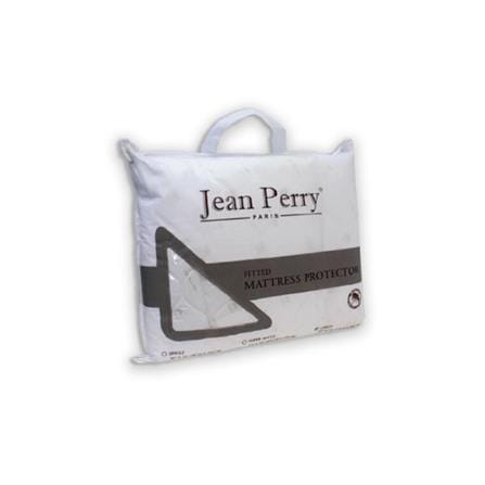 JEAN PERRY FITTED MATTRESS PROTECTOR KING SIZE WHITE