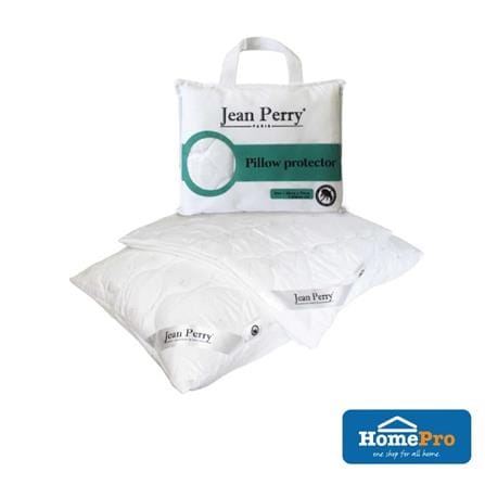 JEAN PERRY 2PCS PILLOW PROTECTOR 48CM X 74CM WHITE
