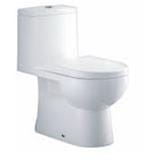 CLAYTAN 1P TOILET C1655SQSCD04T WHITE 4/3 LITRE H70XW74XD20 CM