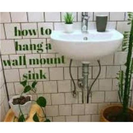 CLAYTAN WASHBASIN WALL HUNG CB1015H WHITE