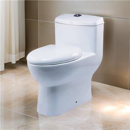 SERICITE 1 PIECE TOILET DUAL FLUSH WC1015 3/6L H67XW70XD23 CM WHITE