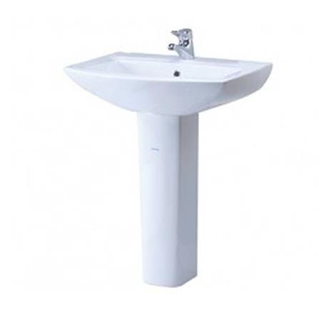 SERICITE WASHBASIN WALL HUNG SAMARIUM WB2025 WHITE