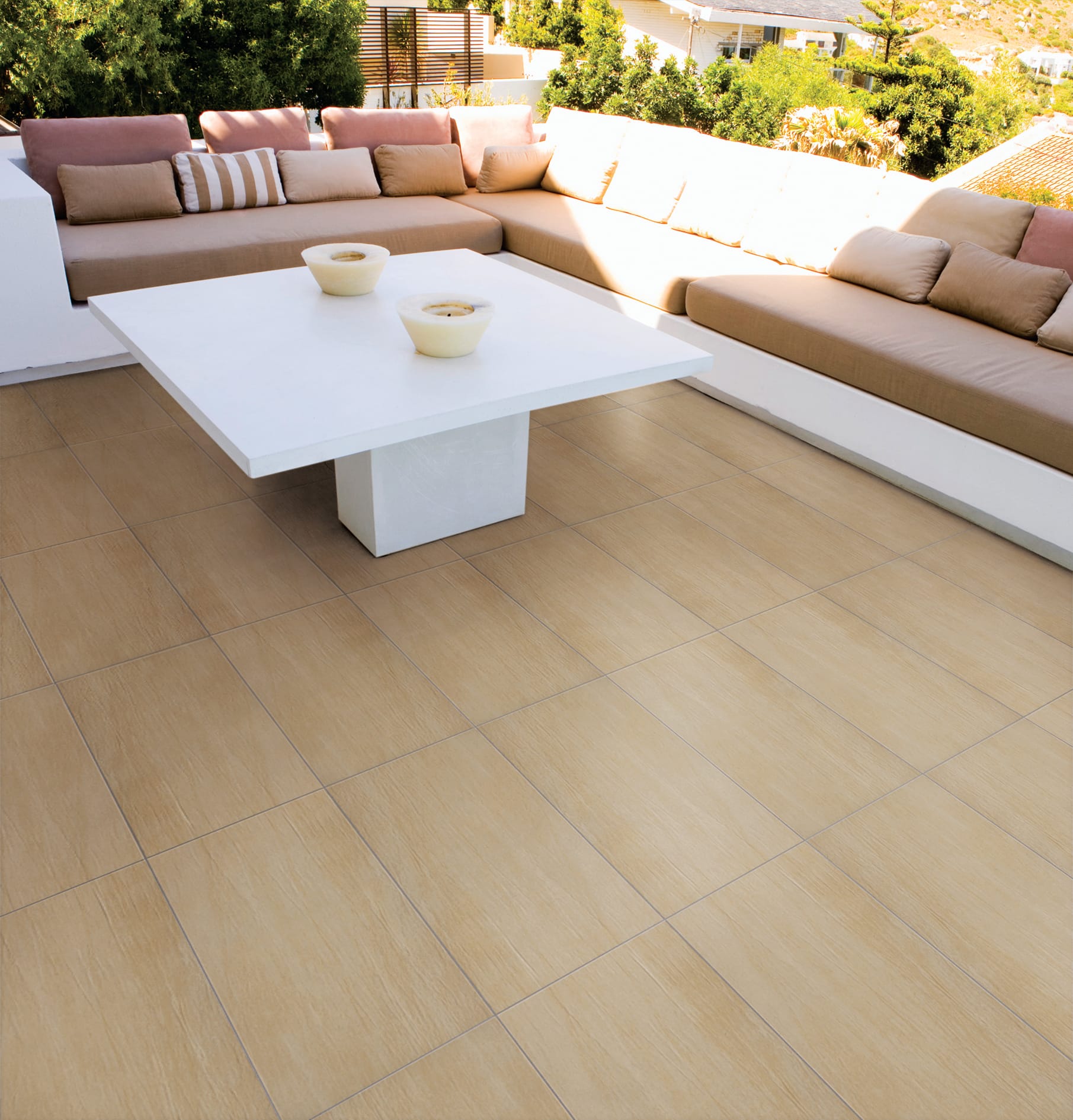 GUOCERA FLOORTILE 30X60CM ARENA WHITE 1.44M2