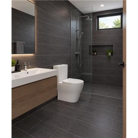 GUOCERA FLOORTILE 30X60CM AVINA BLACK 1.44M2