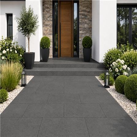 GUOCERA FLOORTILE 30X60CM KENIA BLACK 1.44M2