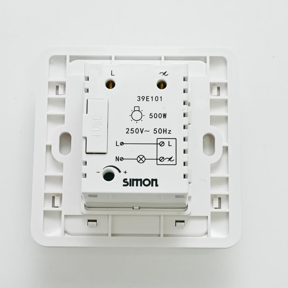 DIMMER SWITCH SIMON 39E101-WW WHITE