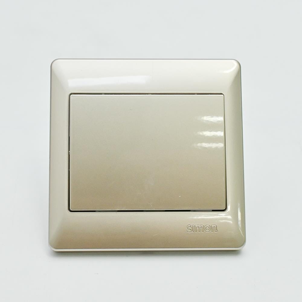 10A 1 GANG 2 WAY SWITCH SIMON 51012B CC CHAMPAGNE