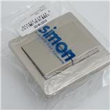 10A 2 GANG 1 WAY SWITCH SIMON 51021B CC CHAMPAGNE