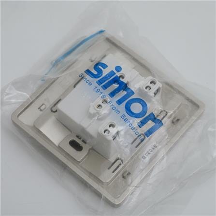 10A 2 GANG 1 WAY SWITCH SIMON 51021B CC CHAMPAGNE