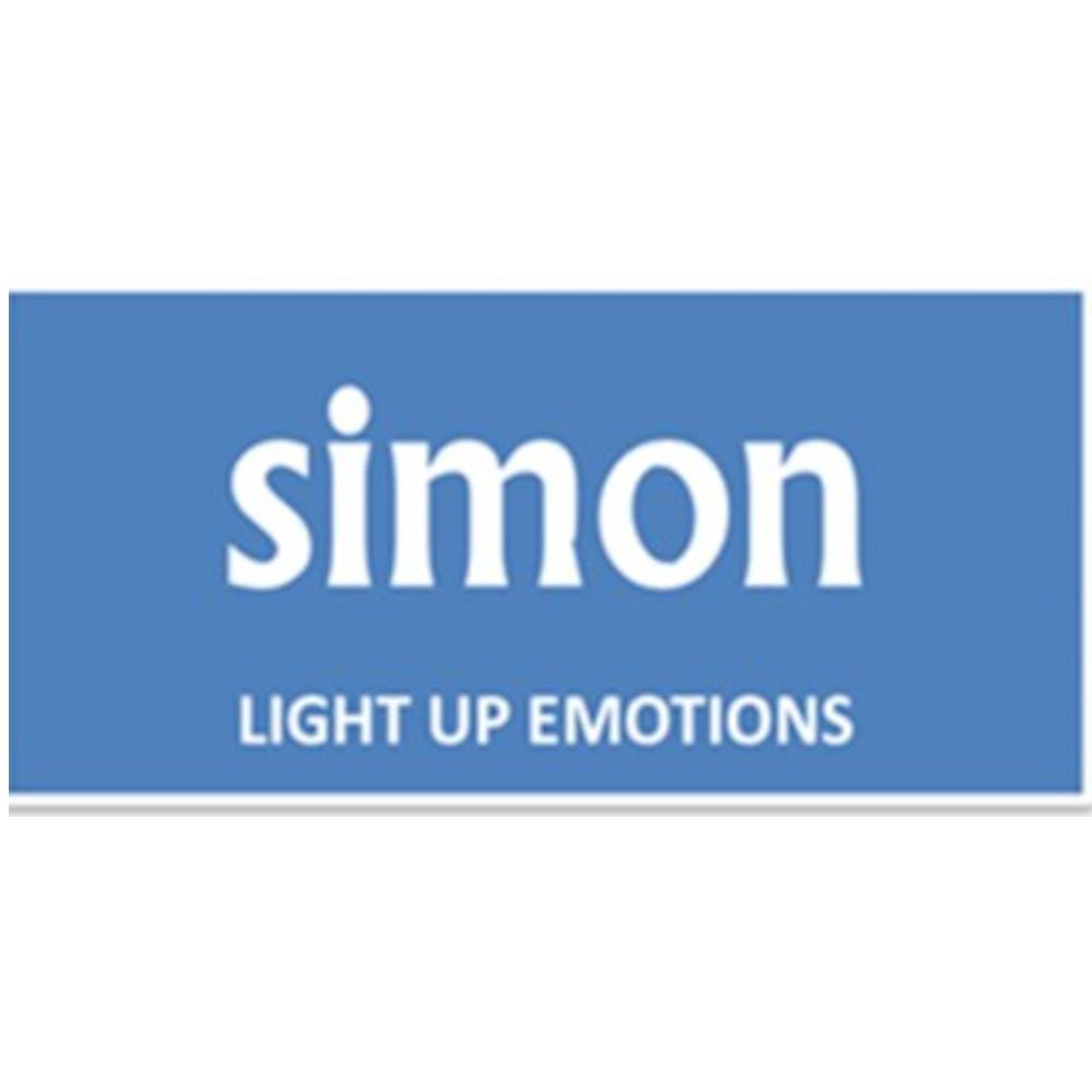 SIMON 15A POWER 1GANG ROUND PIN SWITCHED SOCKET 51582 CHAMPAGNE
