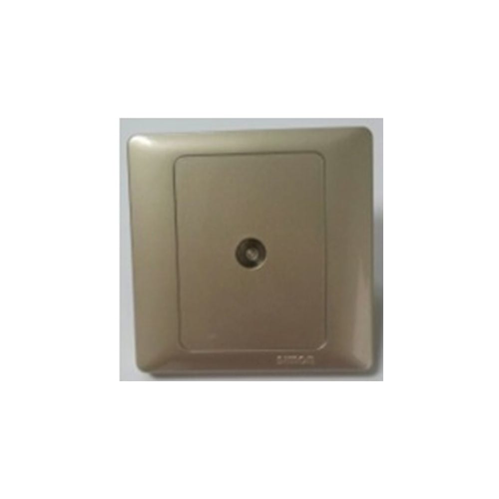 SIMON 1 GANG TV OUTLET 55111 CHAMPAGNE