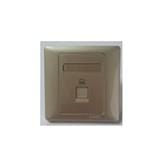 SIMON 1G DATA CAT5E OUTLET RJ45 55218S CHAMPAGNE
