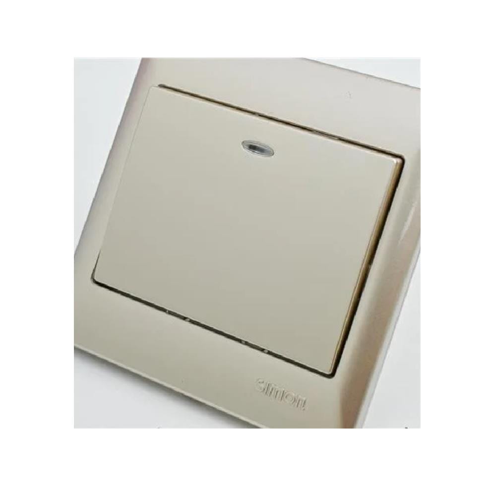 10A 1G 2W SWITCH WITH LED 51012BLD CC SIMON