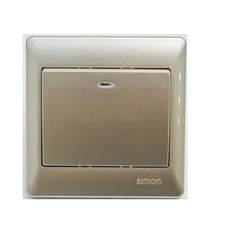 10A 1G 2W SWITCH WITH LED 51012BLD CC SIMON