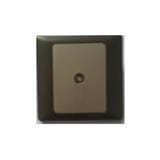 SIMON 1 GANG TV OUTLET 55111-CM CHAMPAGNE MATTE BLACK