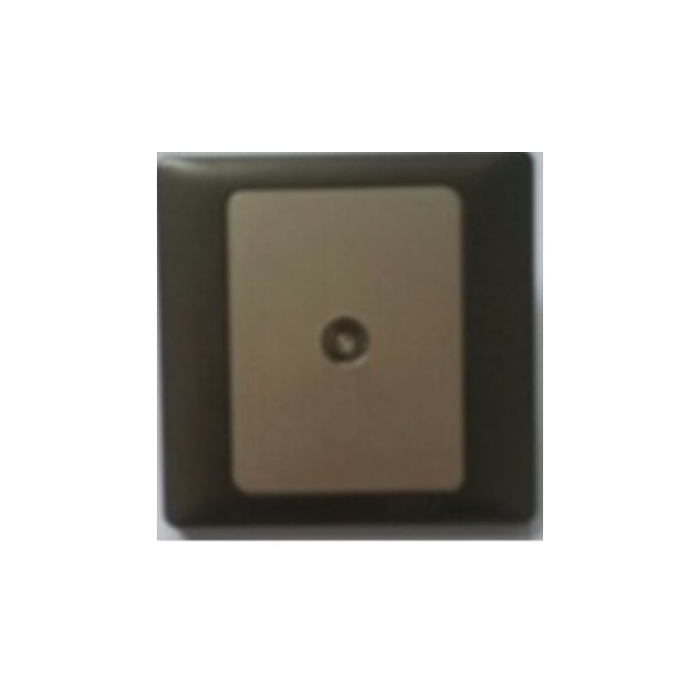 SIMON 1 GANG TV OUTLET 55111-CM CHAMPAGNE MATTE BLACK