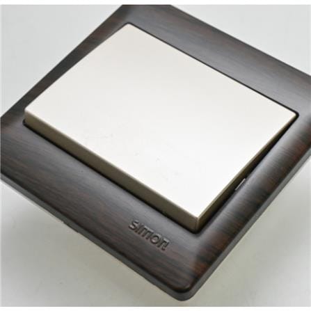 10A 1 GANG 2 WAY SWITCH SIMON 51012B-CN CHAMPAGNE WALNUT