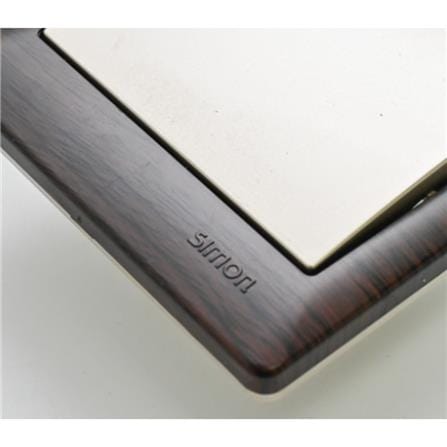 10A 1 GANG 2 WAY SWITCH SIMON 51012B-CN CHAMPAGNE WALNUT