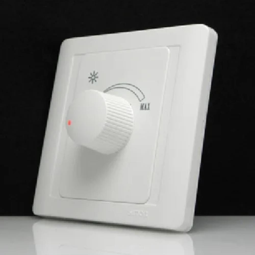 SIMON 500W ROTARY DIMMER 45E101 CN45E101-CHAMPAGNE WALNUT