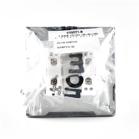16A 2 GANG 1 WAY SWITCH V59021 BK SIMON