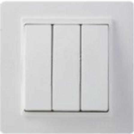 SIMON 16A 3 GANG 1 WAY SWITCH V59031 WHITE