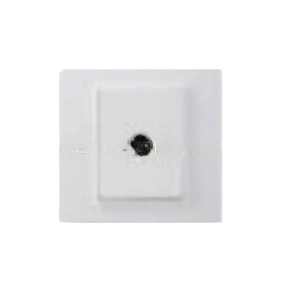 SIMON 1 GANG F-CONNECTOR/ASTRO V59114 WHITE