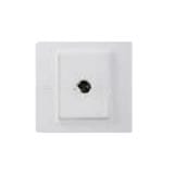 SIMON 1 GANG F-CONNECTOR/ASTRO V59114 WHITE