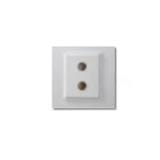 SIMON 2 GANG ASTRO+TV OUTLET V59119 WHITE