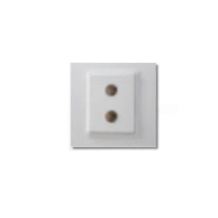 SIMON 2 GANG ASTRO+TV OUTLET V59119 WHITE