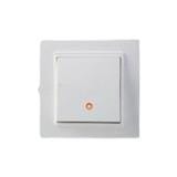 SIMON 20A 1 GANG 1 WAY DOUBLE POLE SWITCH AIRCOND/WATER HEATER S1300-2023 WHITE