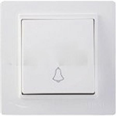 SIMON 16A 1 GANG 1 WAY DOORBELL V59301 WHITE
