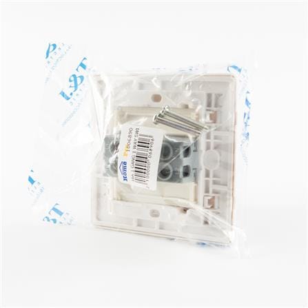 16A 1 GANG 1 WAY SWITCH K271-WH T&J