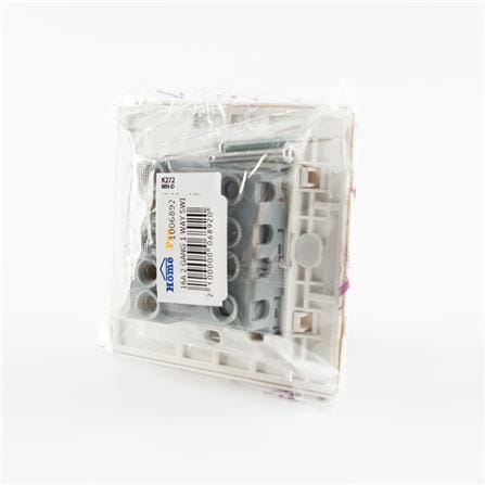 16A 2 GANG 1 WAY SWITCH K272-WH T&J