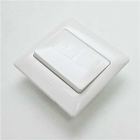 T&J 16A 1 GANG 1 WAY RETRACTIVE SWITCH K261-WHITE
