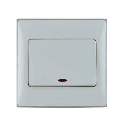 20A 1G DP SWITCH W/NEON K271L-DP-WH T&J
