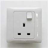 13A 1G SWITCH SOCKET K8613S-D WHITE T&J