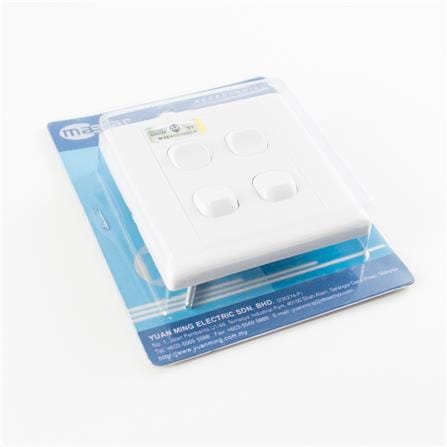 10A 4 GANG 1 WAY SWITCH 2041/604 NNE
