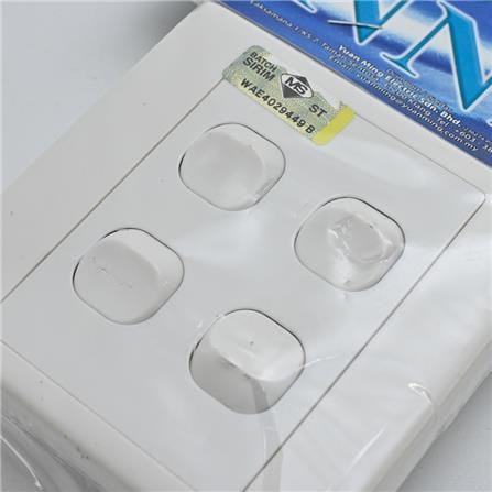 10A 4 GANG 2 WAY SWITCH 2042/6042 NNE