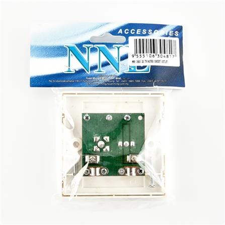 2 GANG TV/SATALITE SOCKET OUTLET 2883 NNE