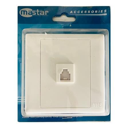 NNE 1 GANG TELEPHONE SOCKET 2888