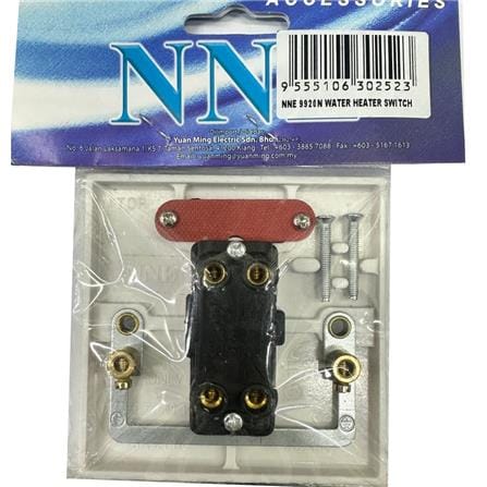 20AMP WATER HEATER SWITCH WITH NEON NNE 9920 WHITE