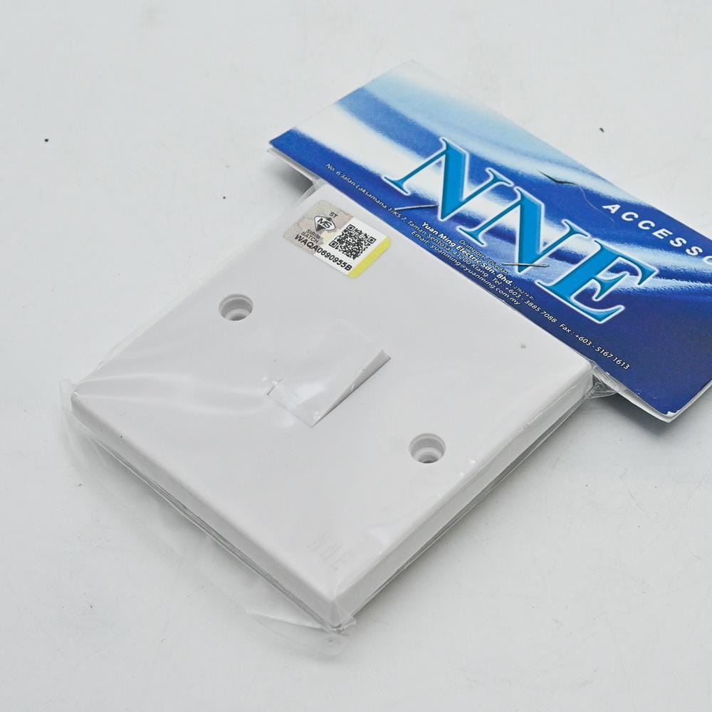 1 GANG 1 WAY FLUSH SWITCH  801/1 NNE