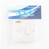 2 GANG 2 WAY FLUSH SWITCH 802/2 NNE