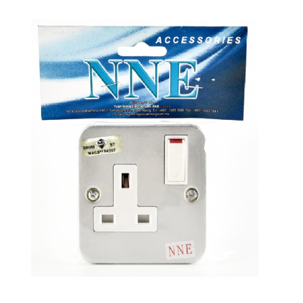 13A 1G METALCLAD SWITCH SOCKET OUTLET 9499 NNE