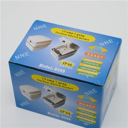 NNE 13A 1 GANG OUTDOOR SWITCH SOCKET 8399