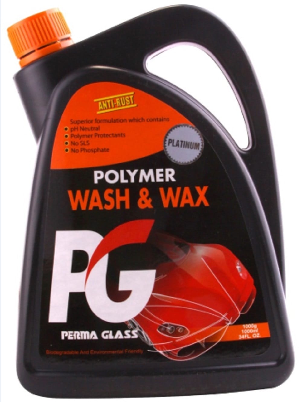 PG POLYMER WASH & WAX 1000ml (AUTO PAINT CARE)